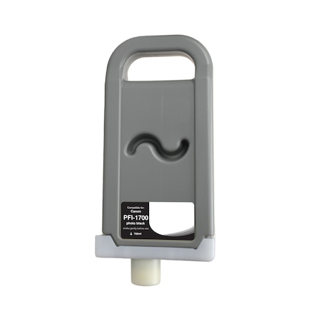 Cig WF Non-OEM New Photo Black Wide Format Ink Cartridge for Canon PFI-1700 WCPFI1700PB